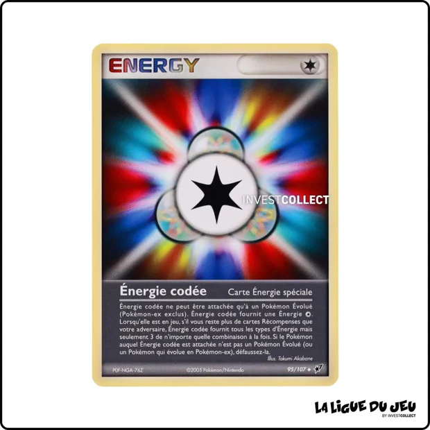 Peu commune - Pokemon - Deoxys - Énergie codée 95/107