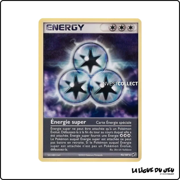 Peu commune - Pokemon - Deoxys - Énergie super 93/107