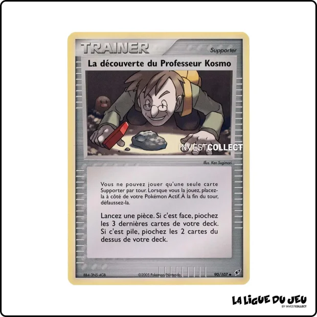 Peu commune - Pokemon - Deoxys - La découverte du Professeur Kosmo 90/107
