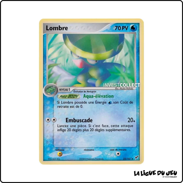 Peu commune - Pokemon - Deoxys - Lombre 33/107
