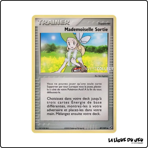 Peu commune - Pokemon - Deoxys - Mademoiselle Sortie 87/107