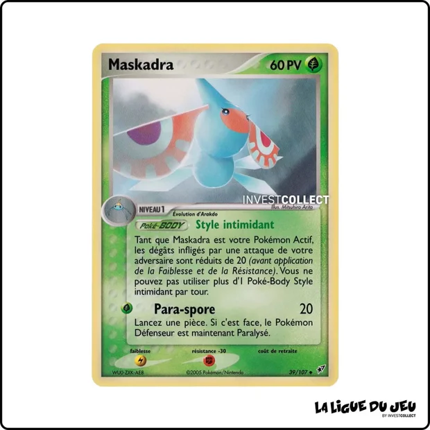 Peu commune - Pokemon - Deoxys - Maskadra 39/107