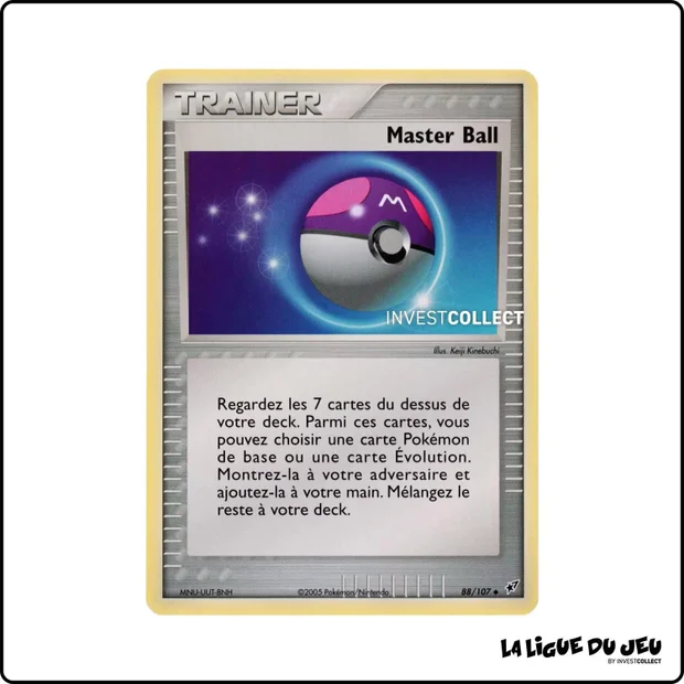 Peu commune - Pokemon - Deoxys - Master Ball 88/107