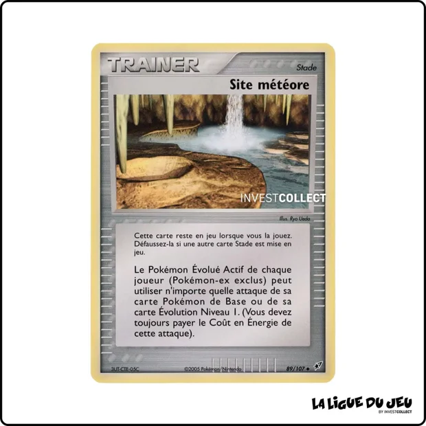Peu commune - Pokemon - Deoxys - Site météore 89/107
