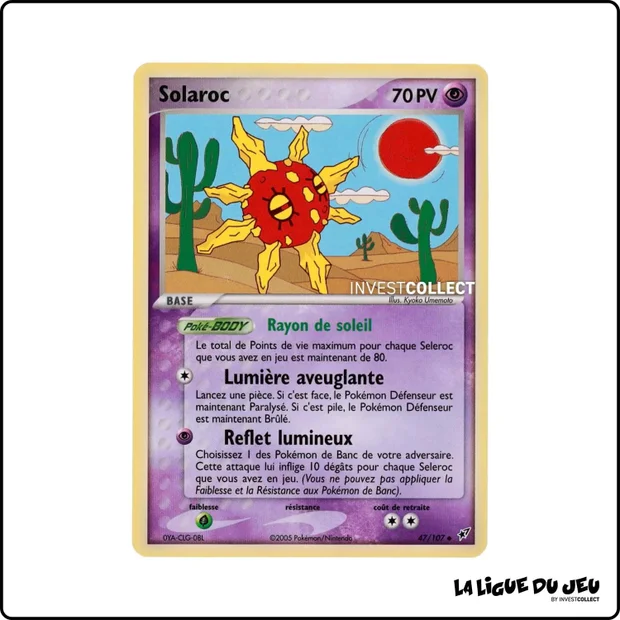Peu commune - Pokemon - Deoxys - Solaroc 47/107