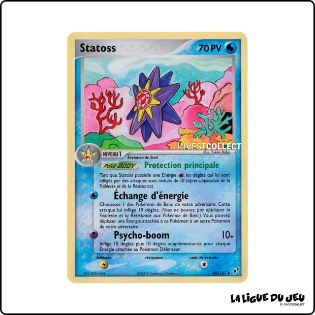 Peu commune - Pokemon - Deoxys - Statoss 48/107