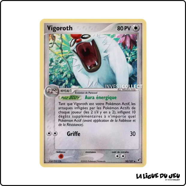 Peu commune - Pokemon - Deoxys - Vigoroth 50/107