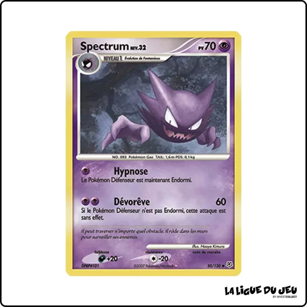 Peu commune - Pokemon - Diamant & Perle de Base - Spectrum 50/130