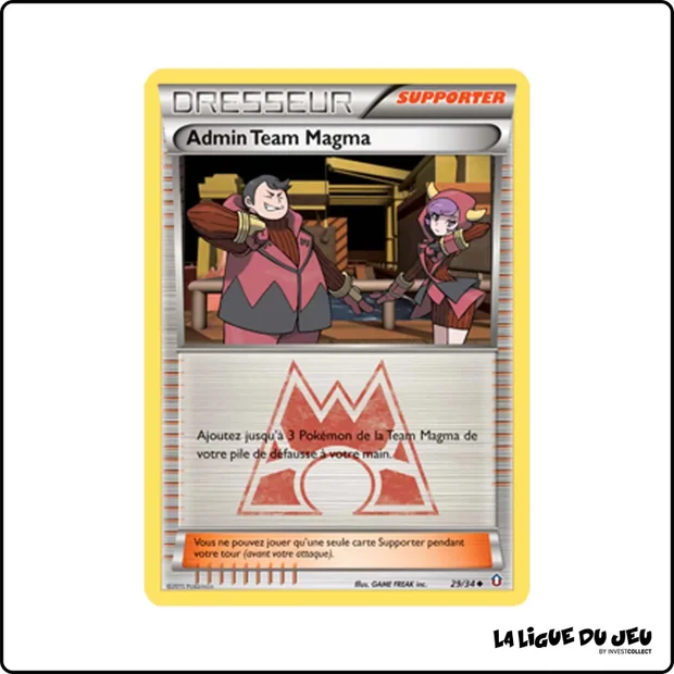 Peu commune - Pokemon - Double Danger - Admin Team Magma 29/34