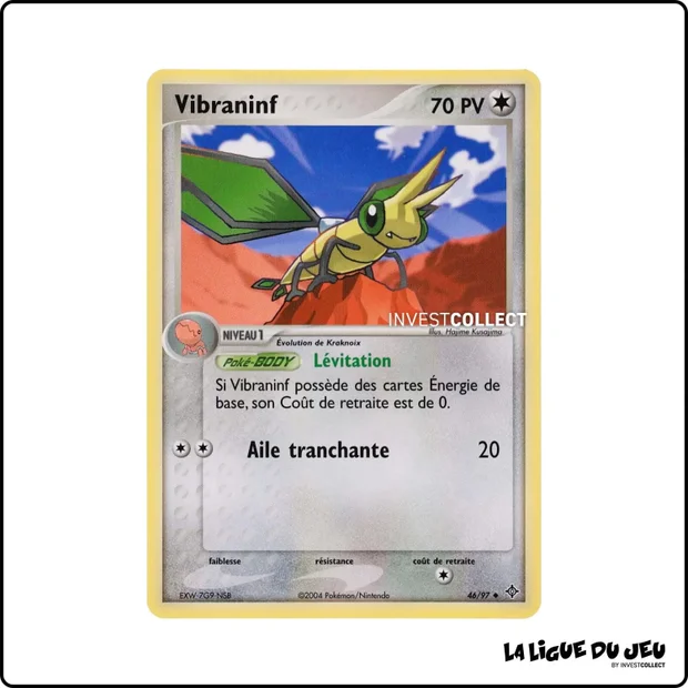 Peu commune - Pokemon - Dragon - Vibraninf 46/97