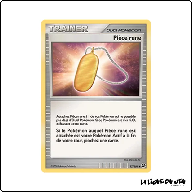 Peu commune - Pokemon - Duels au Sommet - Pièce rune 97/106