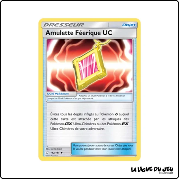 Peu commune - Pokemon - Duo de Choc - Amulette Féerique UC 142/181