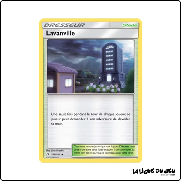 Peu commune - Pokemon - Duo de Choc - Lavanville 147/181