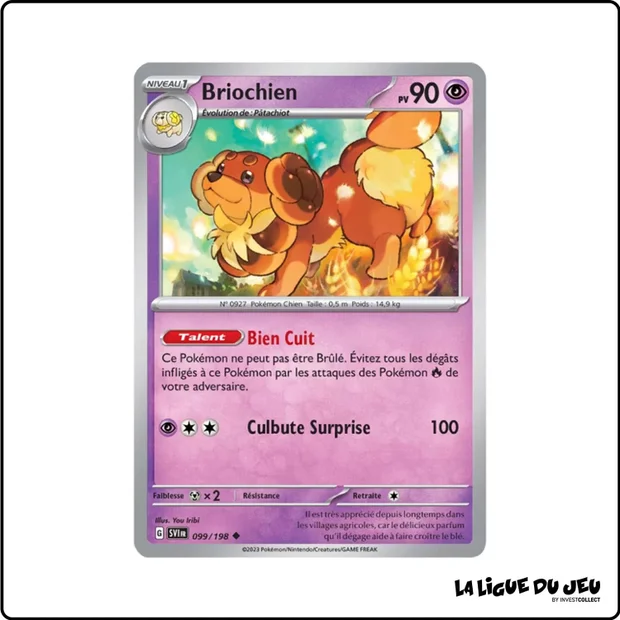 Peu commune - Pokemon - Écarlate et Violet de Base - Briochien 99/198