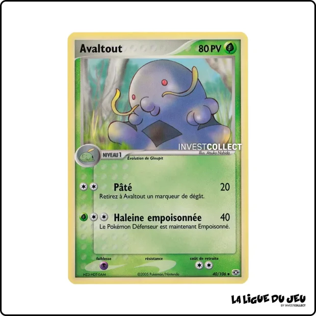 Peu commune - Pokemon - Émeraude - Avaltout 40/106