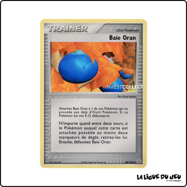 Peu commune - Pokemon - Émeraude - Baie Oran 80/106