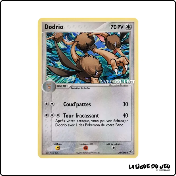 Peu commune - Pokemon - Émeraude - Dodrio 26/106