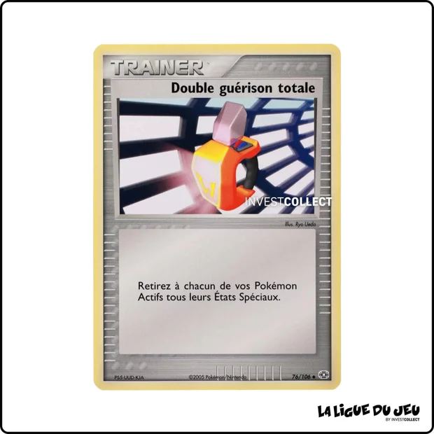 Peu commune - Pokemon - Émeraude - Double guérison totale 76/106