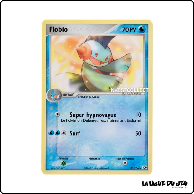 Peu commune - Pokemon - Émeraude - Flobio 36/106