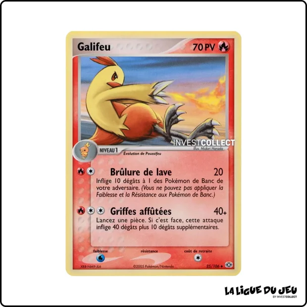 Peu commune - Pokemon - Émeraude - Galifeu 25/106