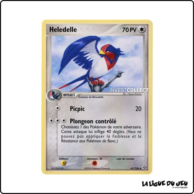 Peu commune - Pokemon - Émeraude - Heledelle 41/106
