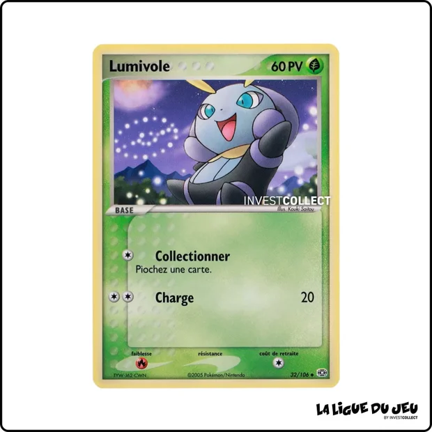 Peu commune - Pokemon - Émeraude - Lumivole 32/106