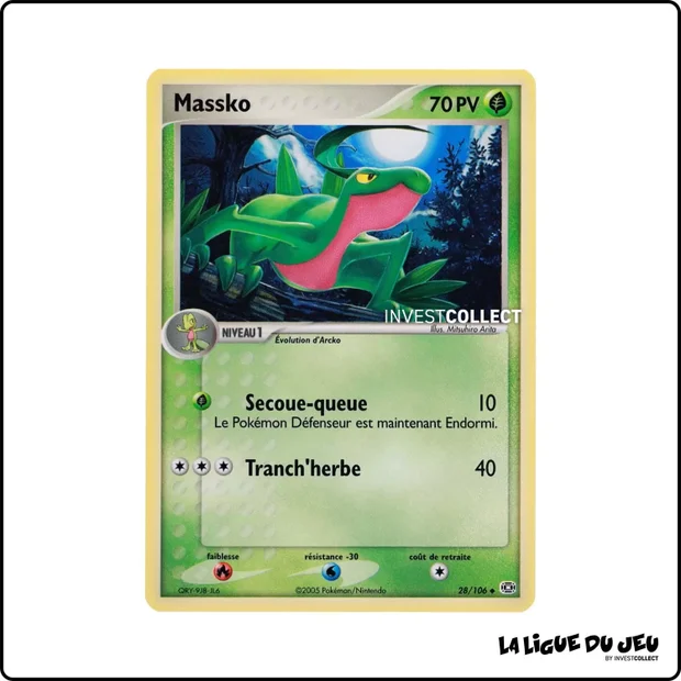 Peu commune - Pokemon - Émeraude - Massko 28/106