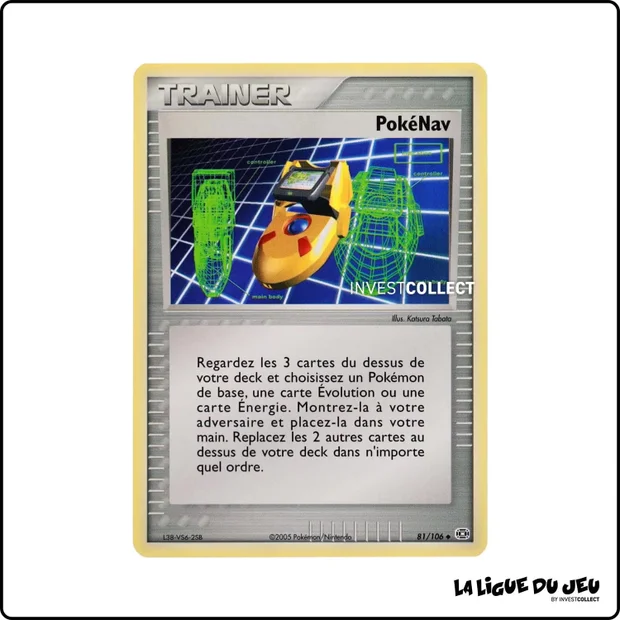 Peu commune - Pokemon - Émeraude - PokéNav 81/106