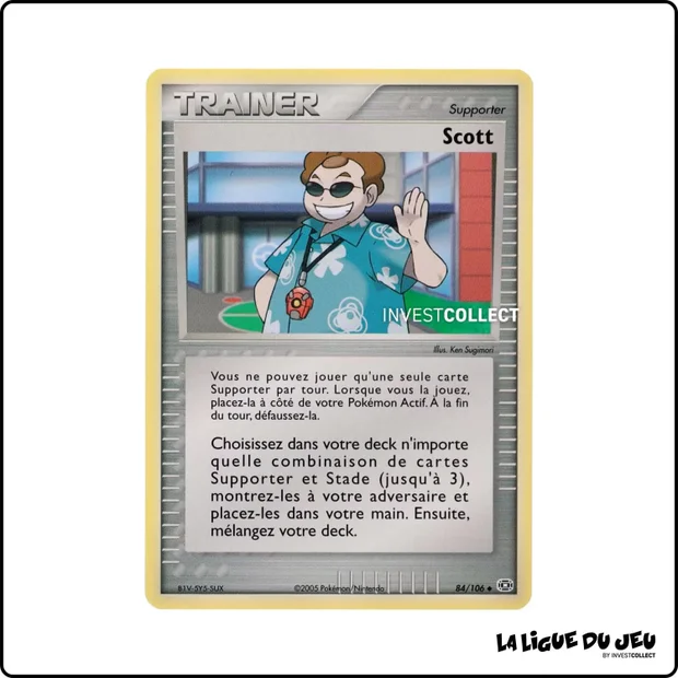 Peu commune - Pokemon - Émeraude - Scott 84/106