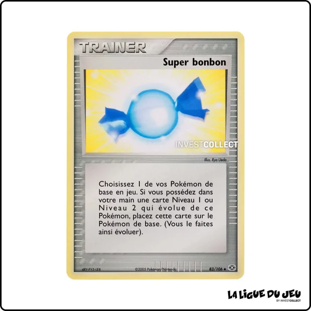 Peu commune - Pokemon - Émeraude - Super bonbon 83/106