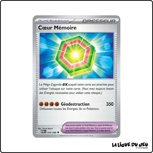 Peu commune - Pokemon - Équilibre Parfait - Cœur Mémoire 70/88