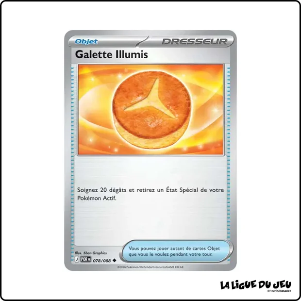 Peu commune - Pokemon - Équilibre Parfait - Galette Illumis 78/88