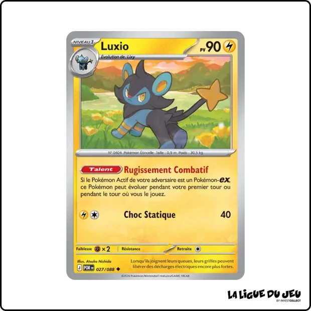 Peu commune - Pokemon - Équilibre Parfait - Luxio 27/88
