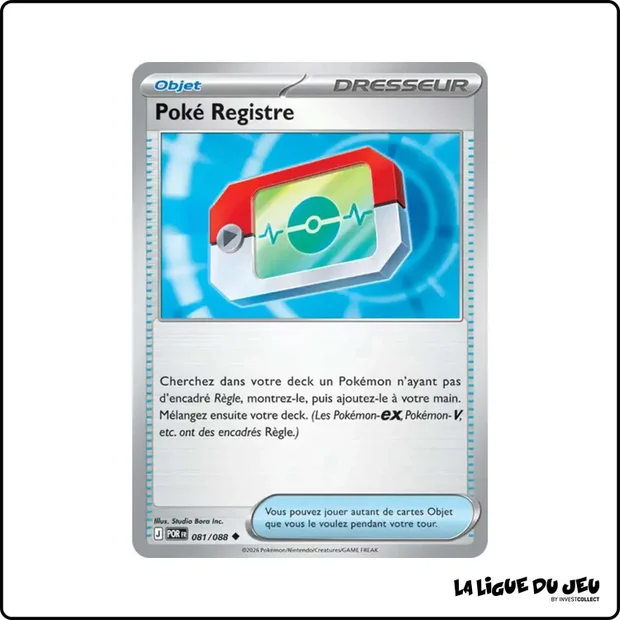 Peu commune - Pokemon - Équilibre Parfait - Poké Registre 81/88