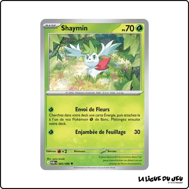 Peu commune - Pokemon - Équilibre Parfait - Shaymin 3/88