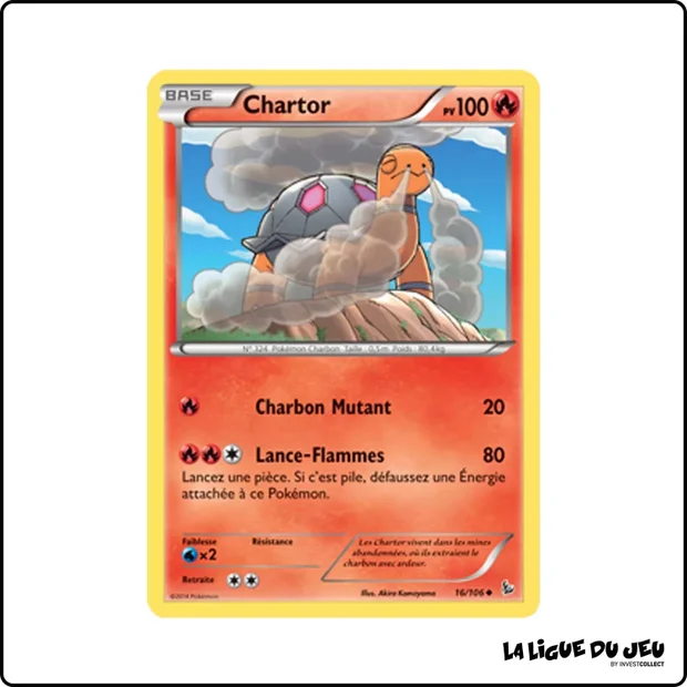 Peu commune - Pokemon - Étincelles - Chartor 16/106