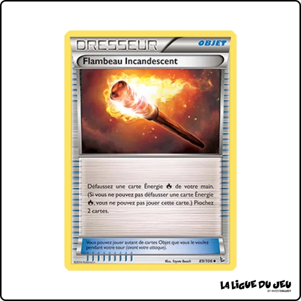 Peu commune - Pokemon - Étincelles - Flambeau Incandescent 89/106
