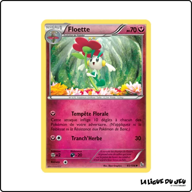 Peu commune - Pokemon - Étincelles - Floette 65/106