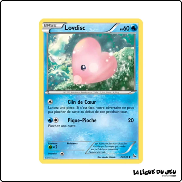 Peu commune - Pokemon - Étincelles - Lovdisc 27/106