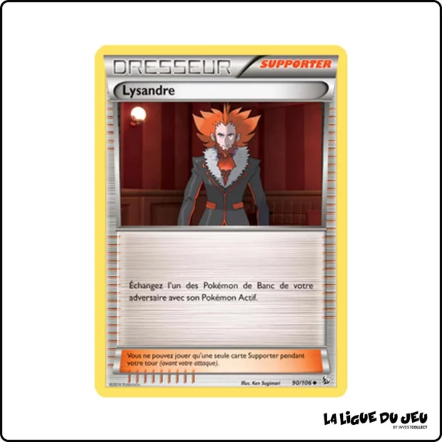 Peu commune - Pokemon - Étincelles - Lysandre 90/106