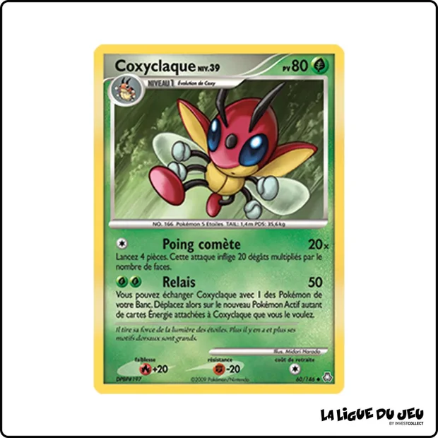 Peu commune - Pokemon - Éveil des Légendes - Coxyclaque 60/146