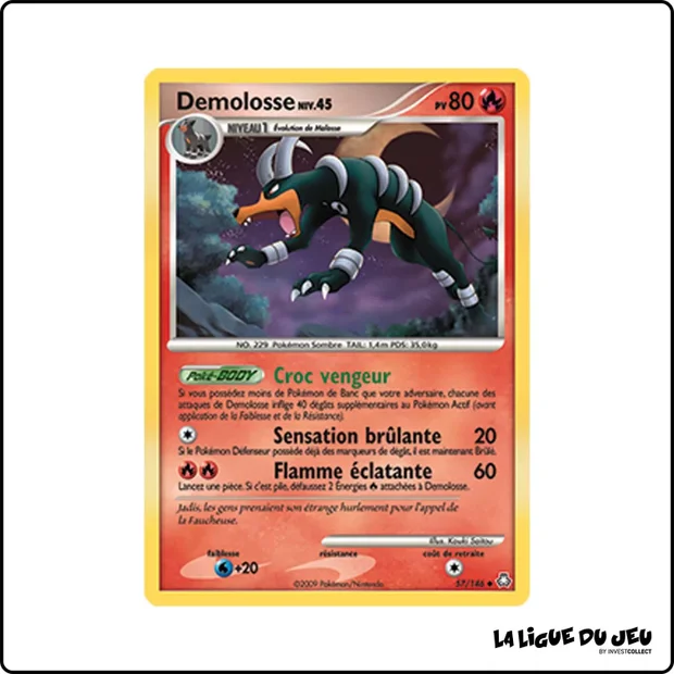 Peu commune - Pokemon - Éveil des Légendes - Demolosse 57/146