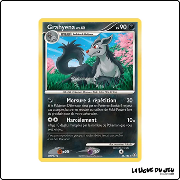 Peu commune - Pokemon - Éveil des Légendes - Grahyena 66/146