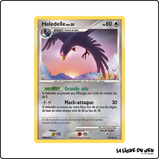 Peu commune - Pokemon - Éveil des Légendes - Heledelle 73/146