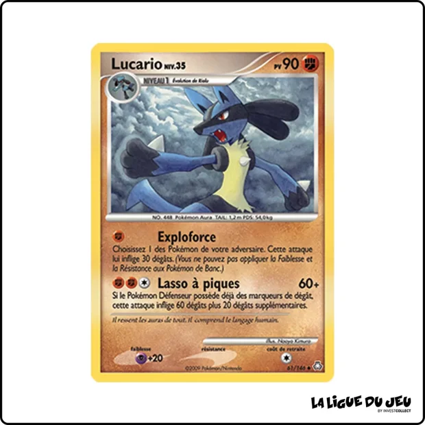 Peu commune - Pokemon - Éveil des Légendes - Lucario 61/146