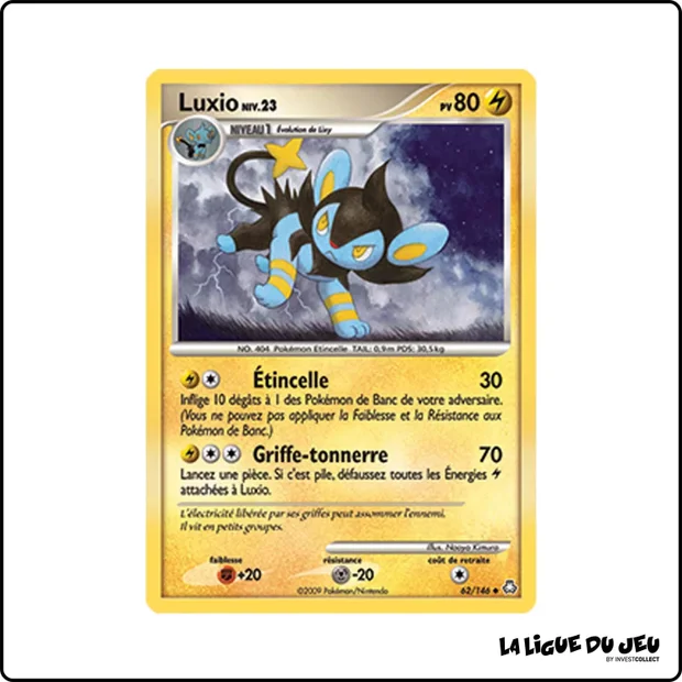 Peu commune - Pokemon - Éveil des Légendes - Luxio 62/146