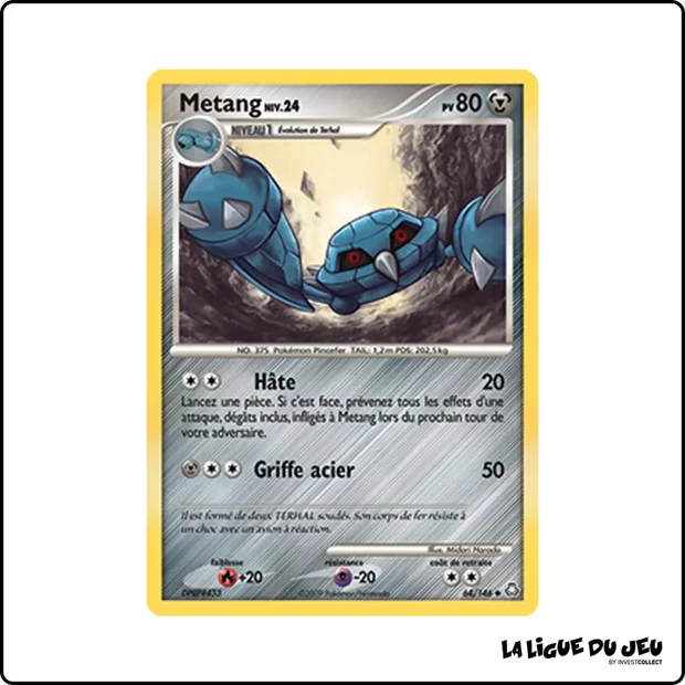 Peu commune - Pokemon - Éveil des Légendes - Metang 64/146