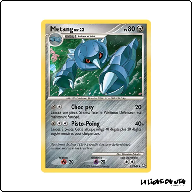 Peu commune - Pokemon - Éveil des Légendes - Metang 65/146