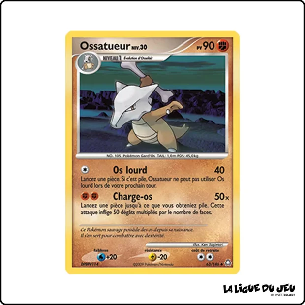 Peu commune - Pokemon - Éveil des Légendes - Ossatueur 63/146