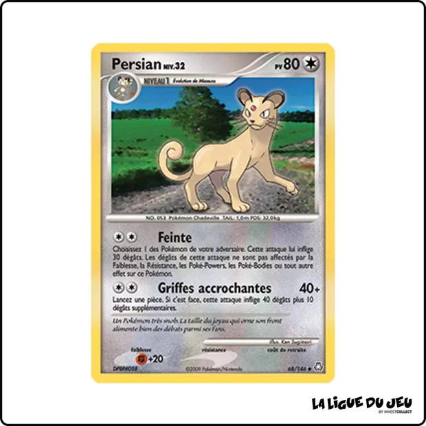 Peu commune - Pokemon - Éveil des Légendes - Persian 68/146